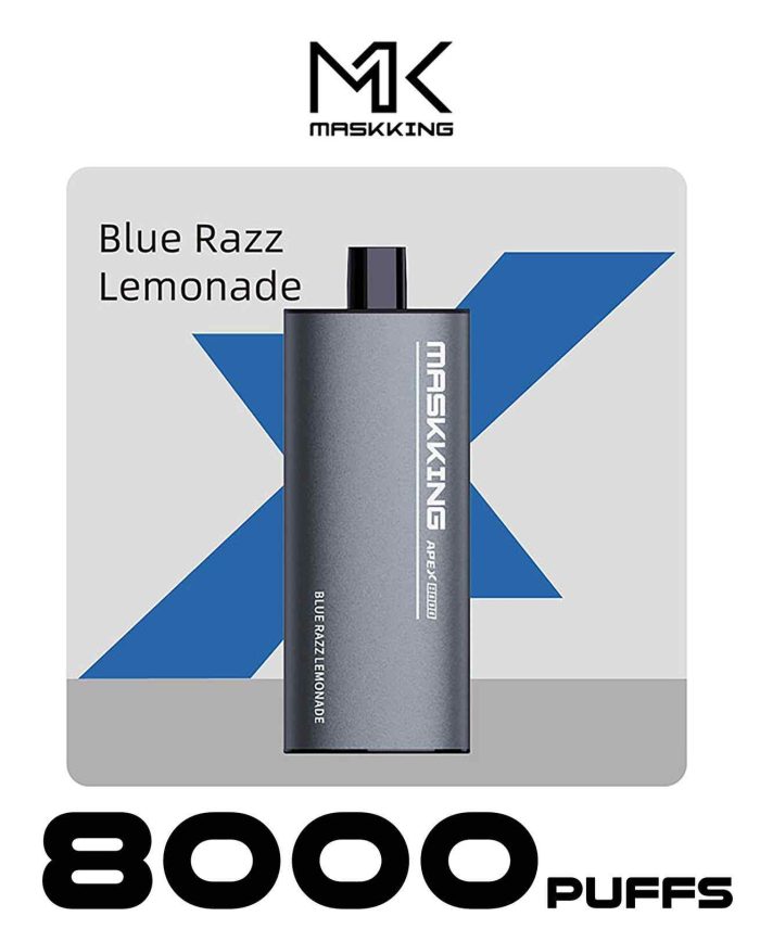 BLUE RAZZ LEMONADE Buy MASKKING Apex Disposable in UAE - Maskking 8000 Puffs APEX Disposable Vape in Dubai - MASKKING APEX 8000 Puffs shop near me