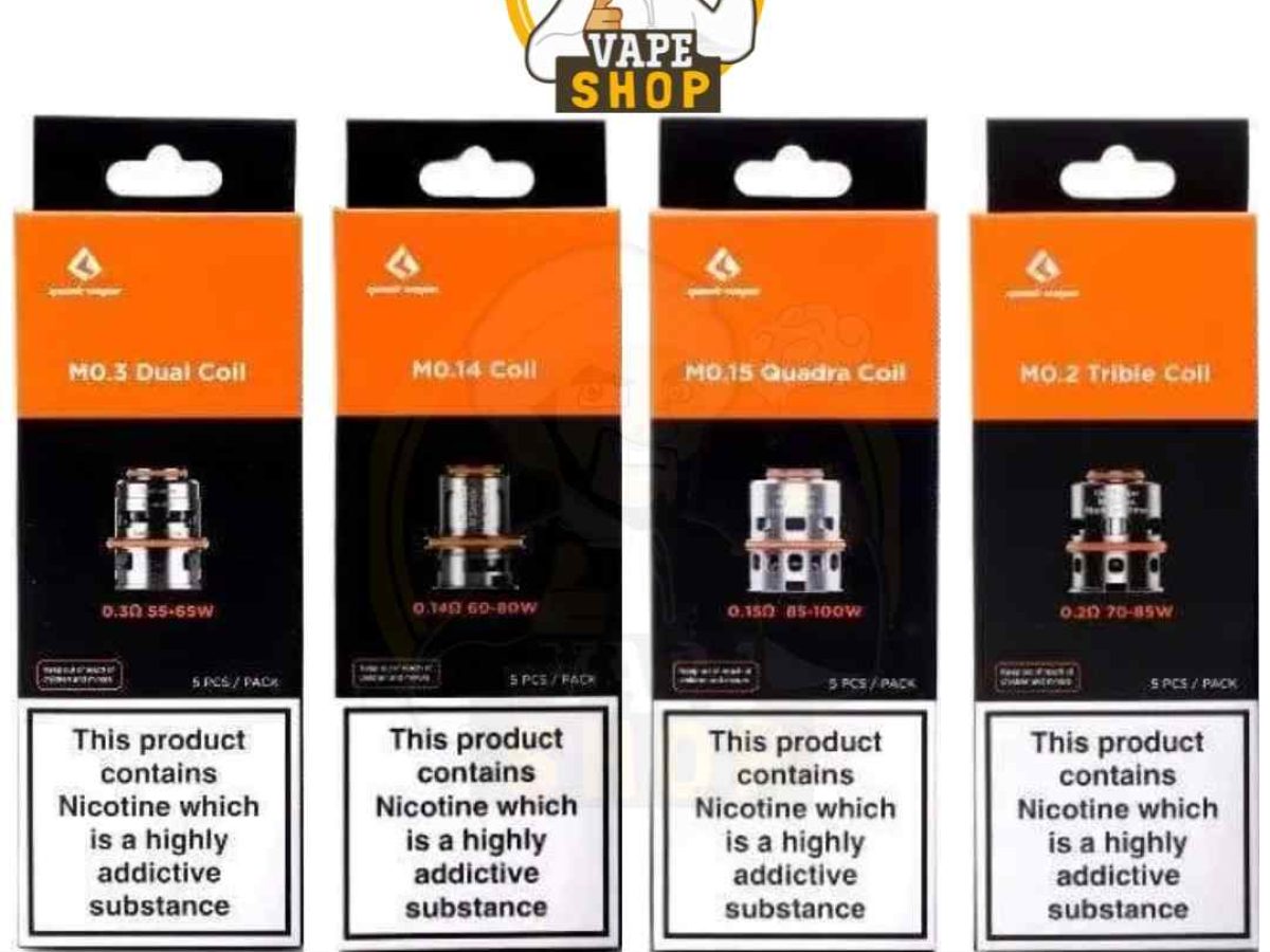 geekvape dual coil Geekvape M Series Coils 5pcs - Cloud Creators