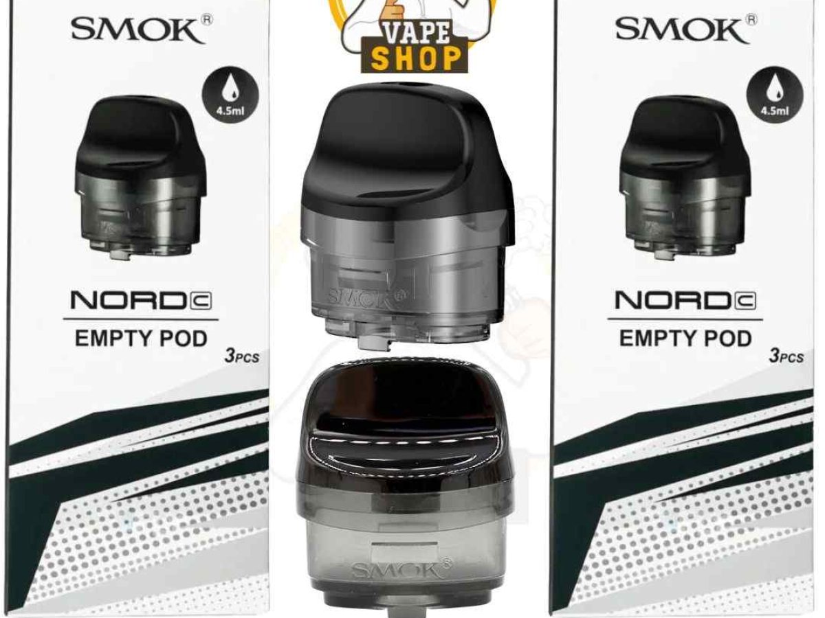 Best SMOK Nord C Empty Pods 4.5ml Pod Cartridge in Dubai Best SMOK Nord C Empty Pods 4.5ml Pod Cartridge in Dubai