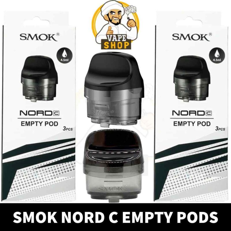 Best SMOK Nord C Empty Pods 4.5ml Pod Cartridge in Dubai