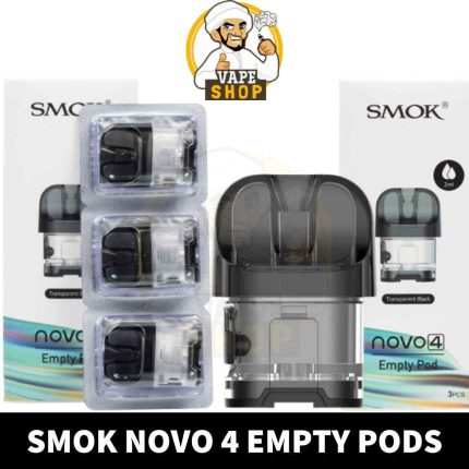 Buy SMOK Novo 4 Pod Cartridge of 2ml Capacity in UAE - Novo 4 Empty Pods Dubai shop - Novo 4 Cartridge in Dubai near me vape dubai