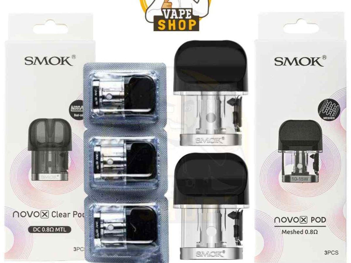 Best SMOK Novo X Pods Meshed & DC MTL Cartridge in Dubai
