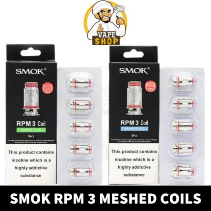 Buy SMOK RPM 3 Replacement Coil in UAE - RPM 3 Meshed 0.23 Coil in Dubai - RPM 3 Meshed 0.15 Coil in Dubai - SMOK RPM 3 Coils near me vape dubai