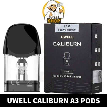 Buy UWELL Caliburn A3 Replacement Pods in UAE - UWELL Caliburn A3 Pods Buy in Dubai of 1.0ohm Meshed & 0.8ohm Meshed Pods - Near me