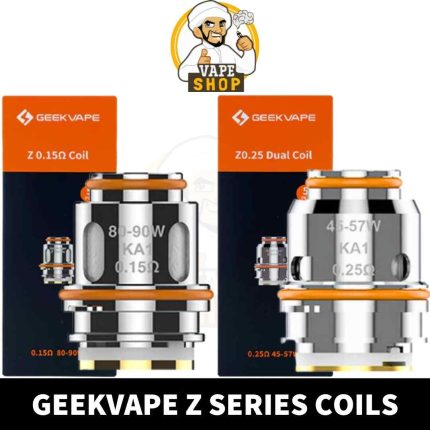GEEKVAPE Z Series Coils 0.15ohm, 0.2 ohm, 0.25ohm, 0.4ohm Mesh Replacement Coils in UAE- GEEKVAPE Z0.15, Z0.2, Z0.25, Z0.4 Dubai