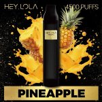 PINEAPPLE Buy HEY LOLA 4500 Puffs Disposable 10ml 20mg Rechargeable Vape in Abu Dhabi, UAE - HEY LOLA Disposable Buy in Dubai 1.2 ohm Near Me