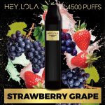 STRAWBERRY GRAPE Buy HEY LOLA 4500 Puffs Disposable 10ml 20mg Rechargeable Vape in Abu Dhabi, UAE - HEY LOLA Disposable Buy in Dubai 1.2 ohm Near Me