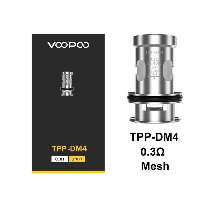 TPP-DM4 Buy VOOPOO TPP Replacement Coils Series in UAE -VOOPOO TPP Coils TPP DM1, TPP DM2, TPP DM3, TPP DM4 Replacement Coils Near me