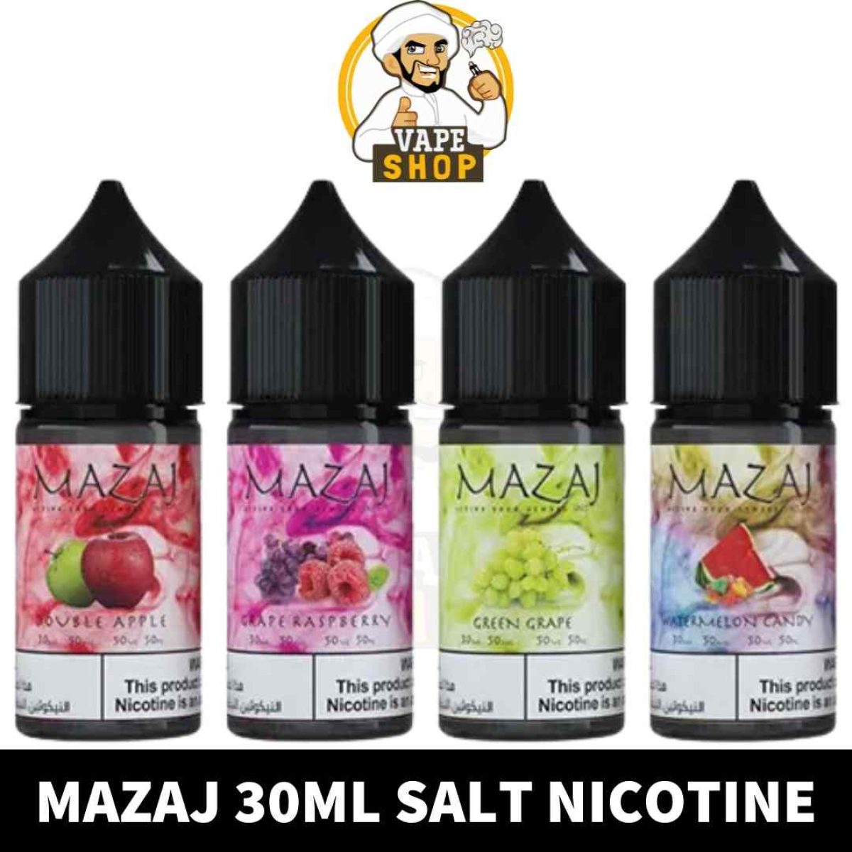 Best MAZAJ Salt Nic 30ML 25MG & 50MG Vape Juice in Dubai Best MAZAJ Salt Nic 30ML 25MG & 50MG Vape Juice in Dubai