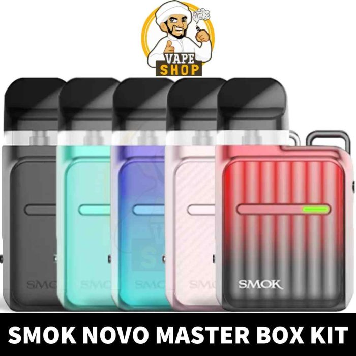 Buy SMOK Novo Master Box Kit of 1000mAh 2ml 20W in UAE - SMOK NOVO Master Box Vape Kit Shop in Dubai - SMOK Vape Kit Shop Near Me