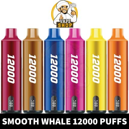 Buy SMOOTH Whale 12000 Puffs 5% Disposable Vape in UAE -SMOOTH Whale Disposable 12000 Puffs in Dubai -SMOOTH 12000 Puffs near me