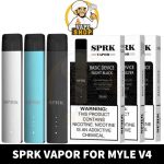 Buy SPRK for MYLE V4 in UAE - SPARK VAPOR 250mAh 0.9 ml Magnetic Device for Myle V4 with Type C Charging Port in Dubai Shop Near Me