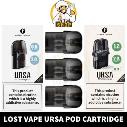 Buy Ursa Pod Cartridge in UAE - LOST VAPE Ursa Pods Shop in Dubai - URSA Empty Cartridge in Dubai - URSA Nano Pods Shop Near Me