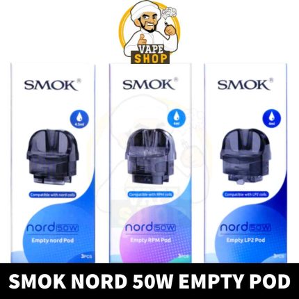 SMOK Nord 50W Empty Pods in UAE - Nord 50W Nord Empty Pod in Dubai - Nord 50W LP2 Empty Pod in Dubai - RPM Empty Pod Shop Near ME