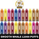SMOOTH Whale 12000 Puffs 5% Disposable Vape in UAE -SMOOTH Whale Disposable 12000 Puffs in Dubai -SMOOTH 12000 Puffs near me