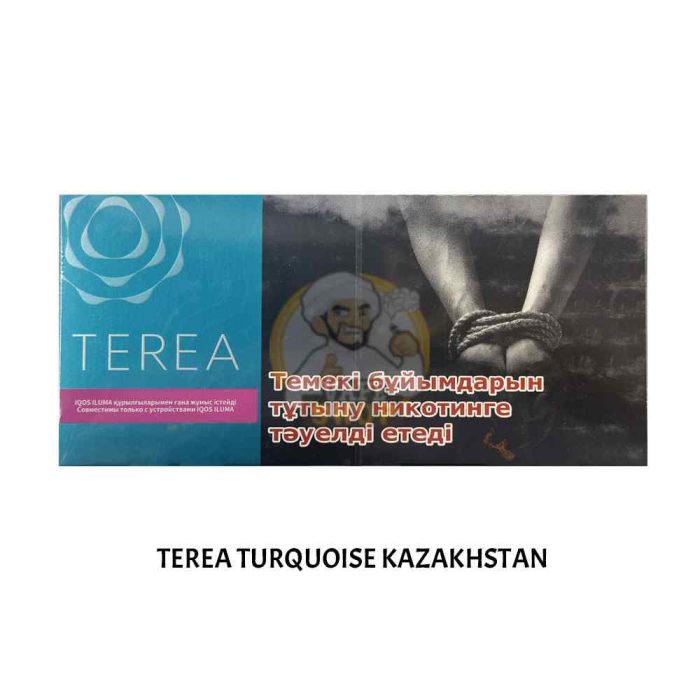TURQUOISE HEETS Terea Kazakhstan for IQOS ILUMA in Dubai - Terea Kazakhstan Amber, Green Zing, Purple, Turquoise, Silver shop near me
