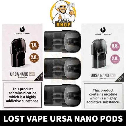 Ursa Pod Cartridge in UAE - LOST VAPE Ursa Pods Shop in Dubai - URSA Empty Cartridge in Dubai - URSA Nano Pods Shop Near Me