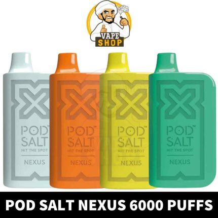 POD SALT Nexus 6000 Puffs Disposable Near Me From Vape Shop AE | POD SALT Nexus 6000 Puffs 20mg Disposable Vape in Dubai, UAE Near Me