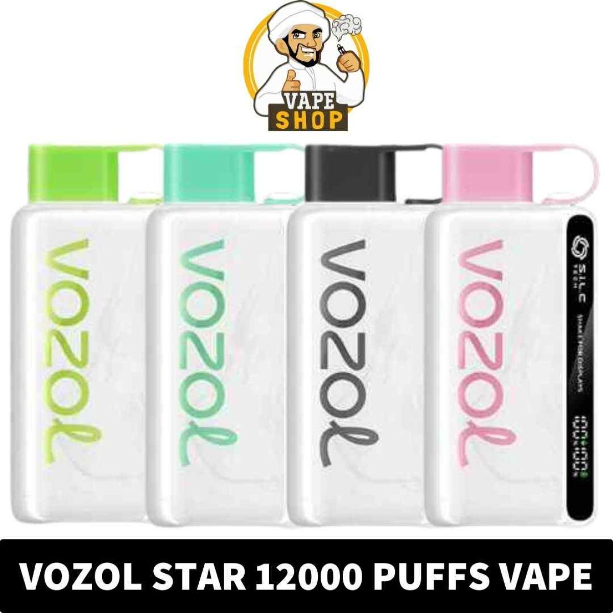 elfbar elfa kaufen Vozol Star Blue Razz Ice 12000 Puffs main image 1