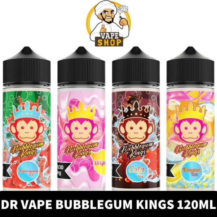 Bubblegum King E-liquid Near Me From Disposable Store AE _ Dr Vape Bubblegum King 120ml Vape Juice With Best Offer