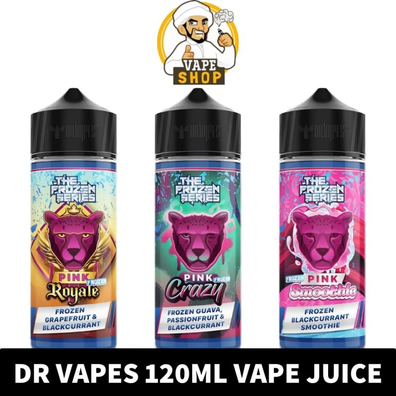 Buy DR. VAPES The Frozen Series Vape Juice 120ml E-Liquid in Dubai - The Frozen Series Vape Juice 120ml Shop in UAE -min