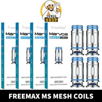 Buy FREEMAX MS Mesh Replacement Coil in UAE - FREEMAX MS Mesh Coil of 0.15ohm, 0.25ohm, 0.35ohm, 0.5ohm Resistance coils near me