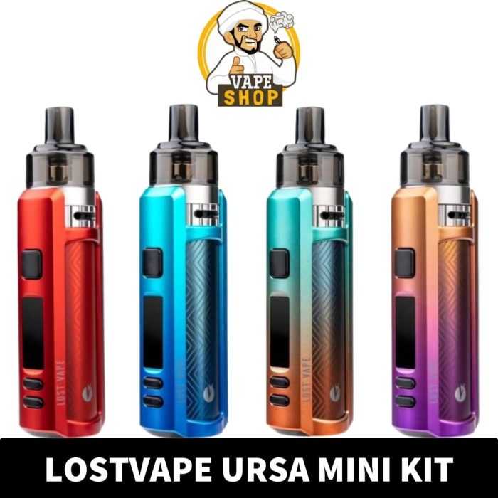 Buy LOST VAPE Ursa Mini Kit 30W Vape Kit 12000mAh Starter Kit in Dubai - Ursa Mini Pod Kit in UAE - Ursa Mini Pod System shop near me-min