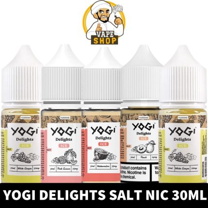 Buy YOGI Delights Salt Nicotine 30ml Vape Juice 35mg & 50mg E-Liquid in Dubai - YOGI Delights Salt Nic 30ml Vape Juice Shop in UAE-min