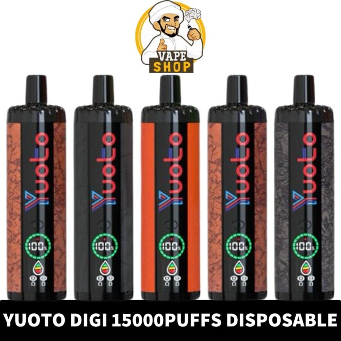 Buy YUOTO Digi Disposable 15000 Puffs Rechargeable Vape in Dubai - YUOTO Digi 15000 Puffs shop in UAE- Yuoto Digi Vape shop near me-min