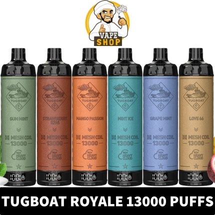 Tugboat Royal 13000 Puffs Near Me From Vape Shop AE | Tugboat Royal 13000 Puffs 50mg Best Disposable Vape in Dubai, UAE