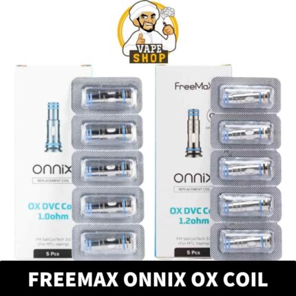 Buy Onnix OX DVC Replacement Coils of 5 PCS in UAE - FREEMAX Onnix OX DVC Coil Available Resistance 0.8ohm, 0.5ohm, 1.0 ohm & 1.2ohm