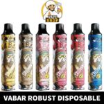 Buy VABAR Robust Disposable Vape 2500 Puffs 2% & 5% Nicotine strength price in UAE - VABAR Robust 2500 Puffs Vape Shop Near Me in dubai