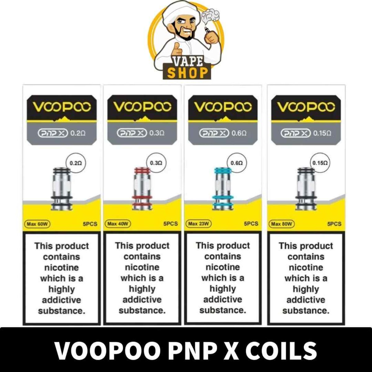 VOOPOO PNP X Replacement Coils Price in Dubai, UAE VOOPOO PNP X Replacement Coils Price in Dubai, UAE