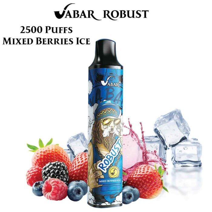 VABAR Robust Disposable Vape 2500 Puffs 2% & 5% Nicotine strength price in UAE - VABAR Robust 2500 PuffsVABAR Robust Disposable Vape 2500 Puffs 2% & 5% Nicotine strength price in UAE - VABAR Robust 2500 Puffs