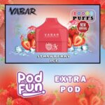 best VABAR Pod Fun Extra Pod 10000 Puffs Disposable Vape in Dubai. VABAR Pod Fun 1000 Puffs shop near me