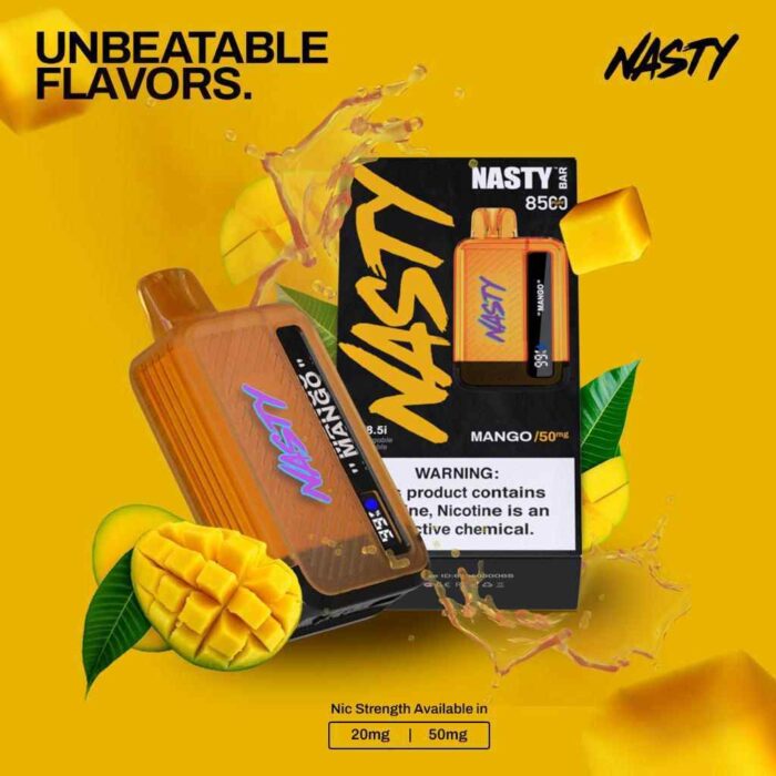 NASTY Bar Disposable Vape 8500 Puffs Vape Price in Dubai. NASTY Bar 8500 shop dubai