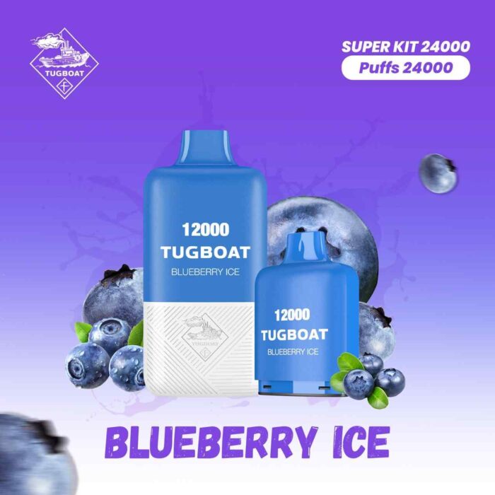 TUGBOAT SUPER 12000 + 12000 Puffs 50MG Disposable Vape in UAE. TUGBOAT Super Kit 24000 Puffs Disposable Vape in uae