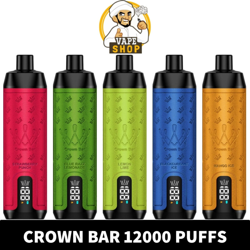 AL FAKHER Crown Bar 12000 Puffs Disposable Vape in Dubai