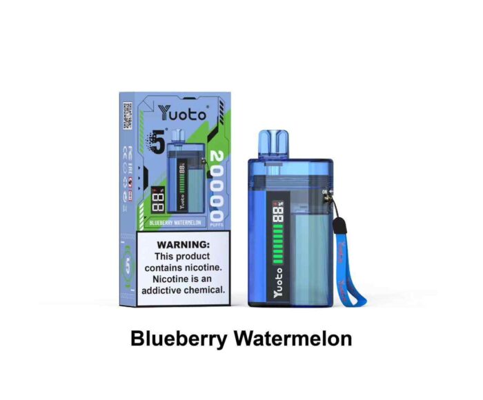 BLUEBERRY WATERMELON YUOTO 2000 Puffs Vape Price in Dubai