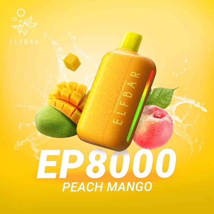 ELFBAR EP8000 Vape Price in Dubai PEACH MANGO