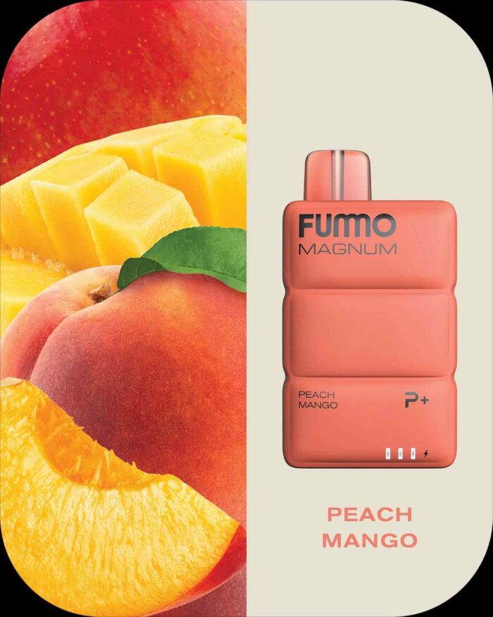 FUMMO MAGNUM 8000 Puffs Price in Dubai PEACH MANGO