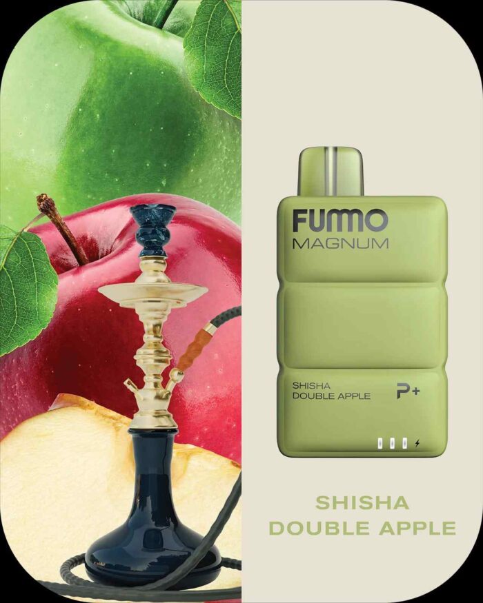 FUMMO MAGNUM 8000 Puffs Price in Dubai SHISHA DOUBLE APPLE