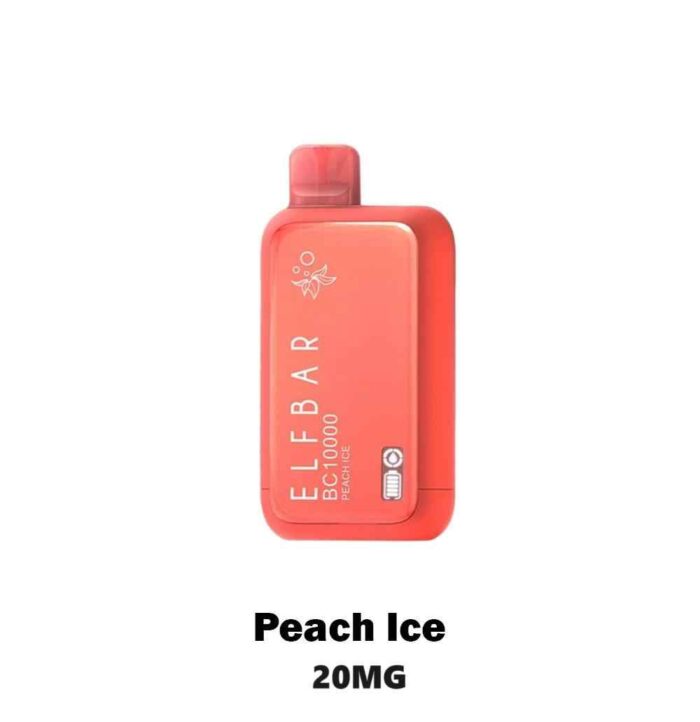 PEACH ICE ELF BAR 10000 Puffs 20MG Disposable Vape Price in Dubai