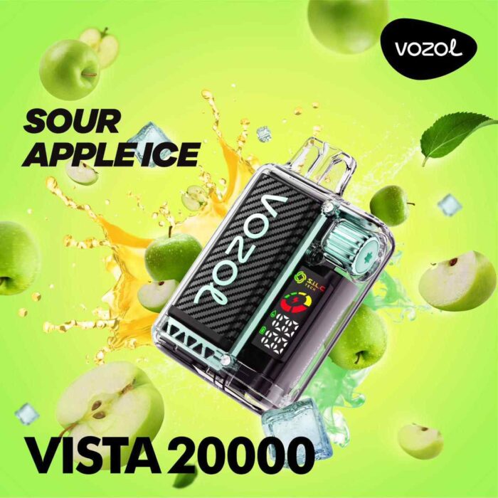 SOUR APPLE ICE vozol vista 20000 price in dubai