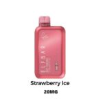 STRAWBERRY ICE ELF BAR 10000 Puffs 20MG Disposable Vape Price in Dubai
