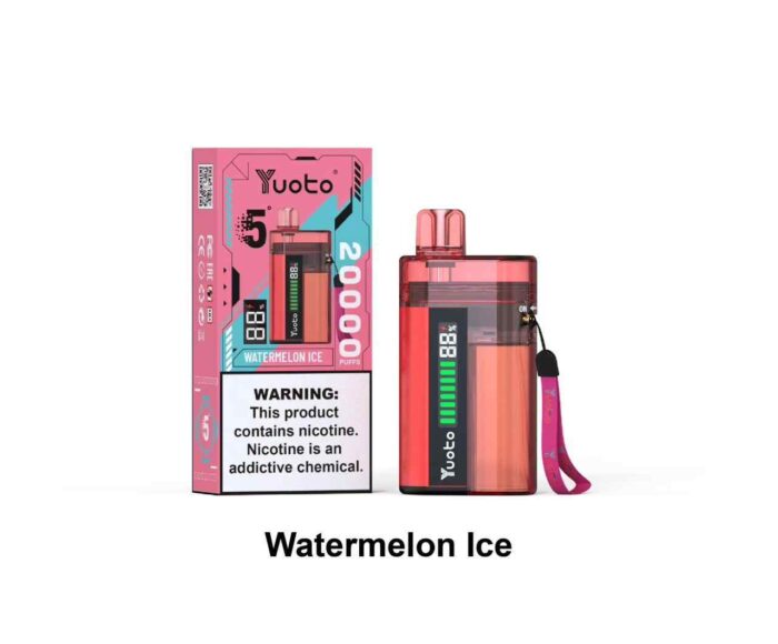 WATERMELON ICE YUOTO 2000 Puffs Vape Price in Dubai