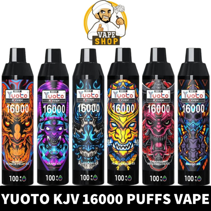 YUOTO KJV Devil 16000 Puffs 50MG Disposable Price in Dubai