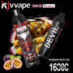 YUOTO KJV Devil 16000 Puffs 50MG Disposable Price in Dubai PASSION FRUIT ICE