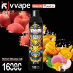 YUOTO KJV Devil 16000 Puffs 50MG Disposable Price in Dubai PEACH MANGO ICE