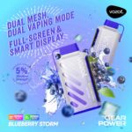 vozol gear power 20000 puffs price in dubai BLUEBERRY STORM